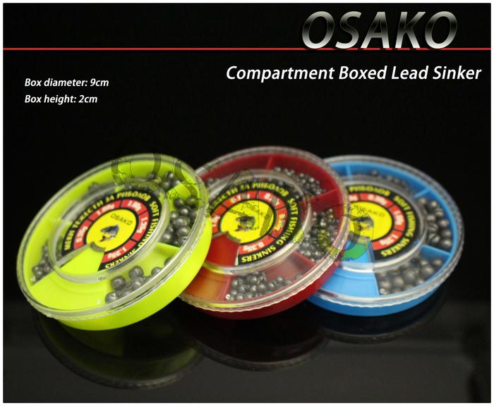 Compartment Boxed Lead Sinker Box
